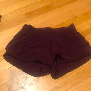 Lululemon running shorts, sz 2